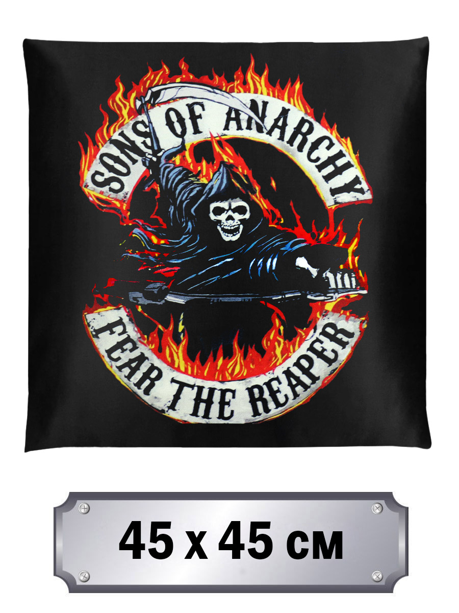 Наволочка Sons Of Anarchy - фото 1 - rockbunker.ru
