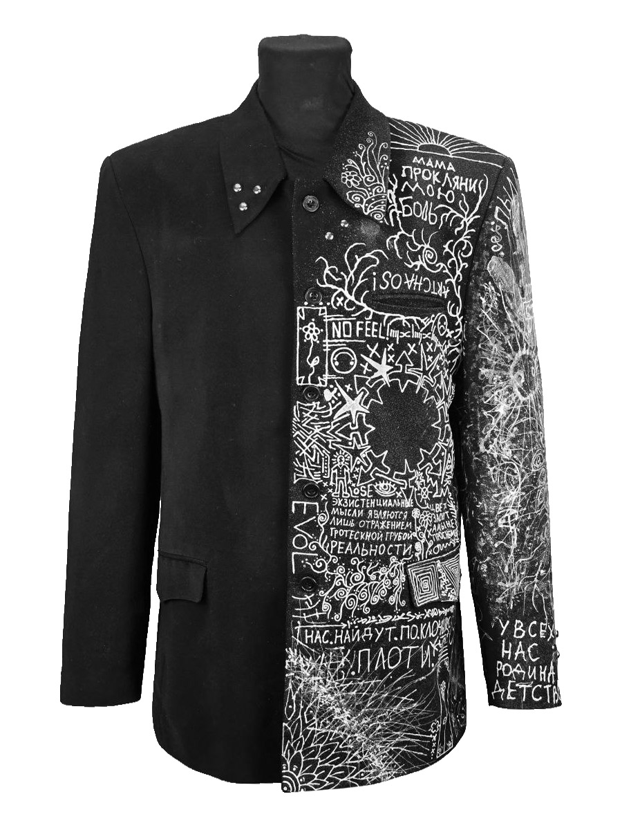 Кастомный пиджак  - фото 1 - rockbunker.ru