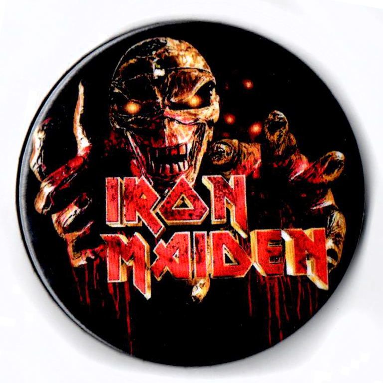 Магнит RockMerch Iron Maiden - фото 1 - rockbunker.ru