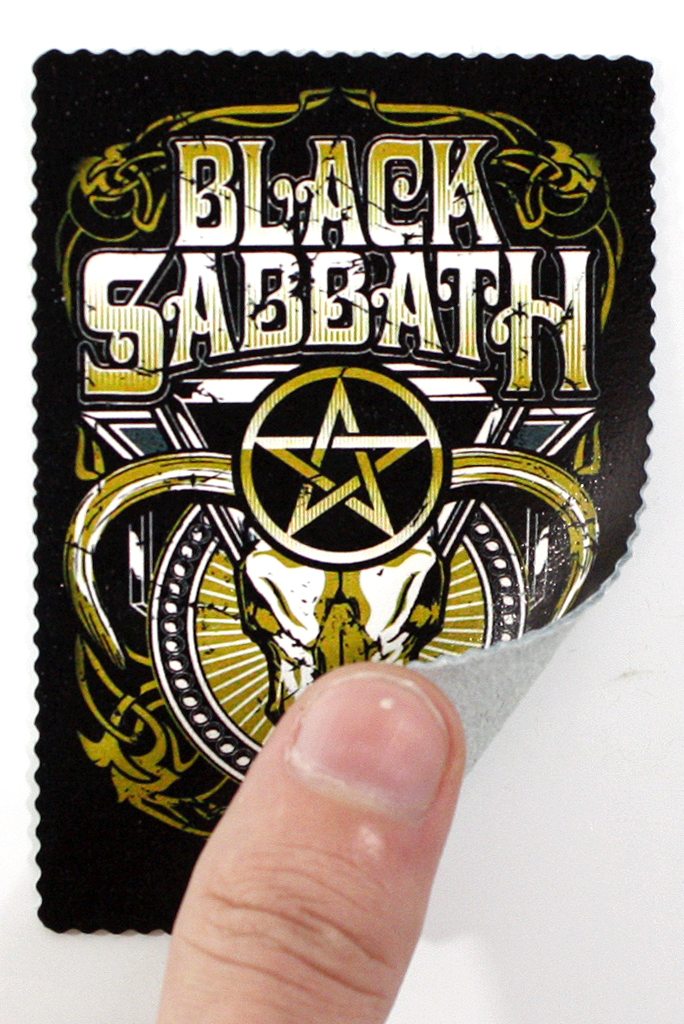 Кожаная нашивка Black Sabbath - фото 2 - rockbunker.ru