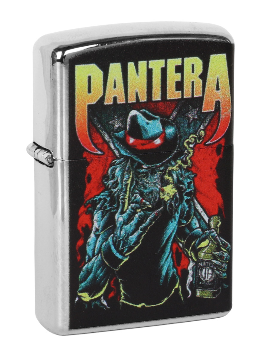 Зажигалка RockMerch с принтом Pantera - фото 1 - rockbunker.ru