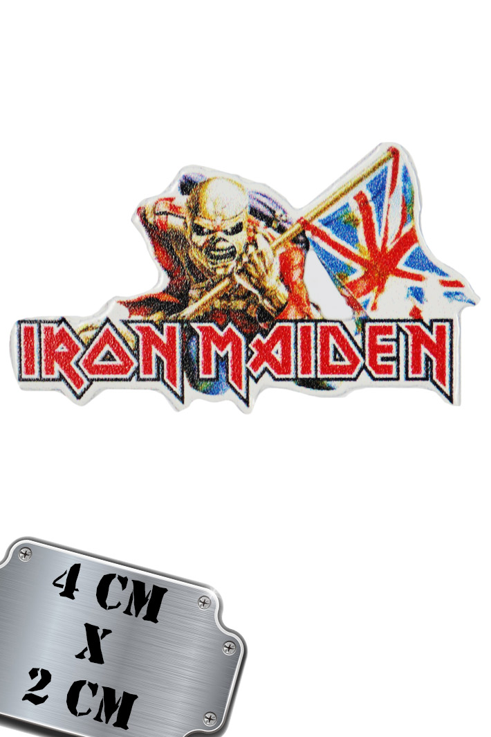 Значок-пин Iron Maiden - фото 1 - rockbunker.ru