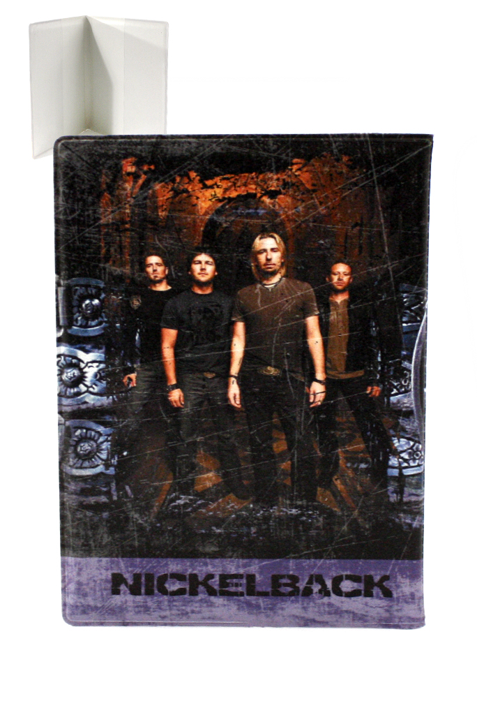 Обложка на паспорт RockMerch Nickelback - фото 2 - rockbunker.ru