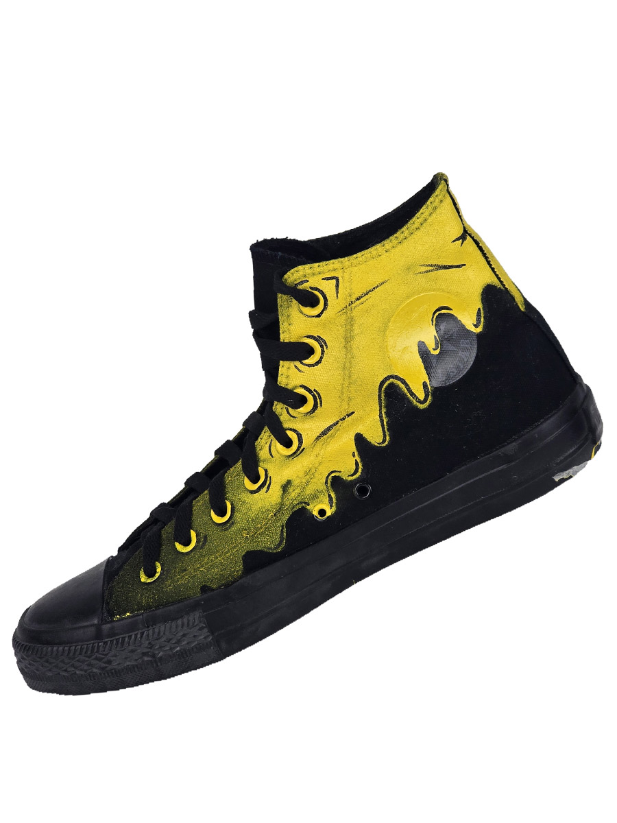 Кеды кастомные Paint - фото 3 - rockbunker.ru