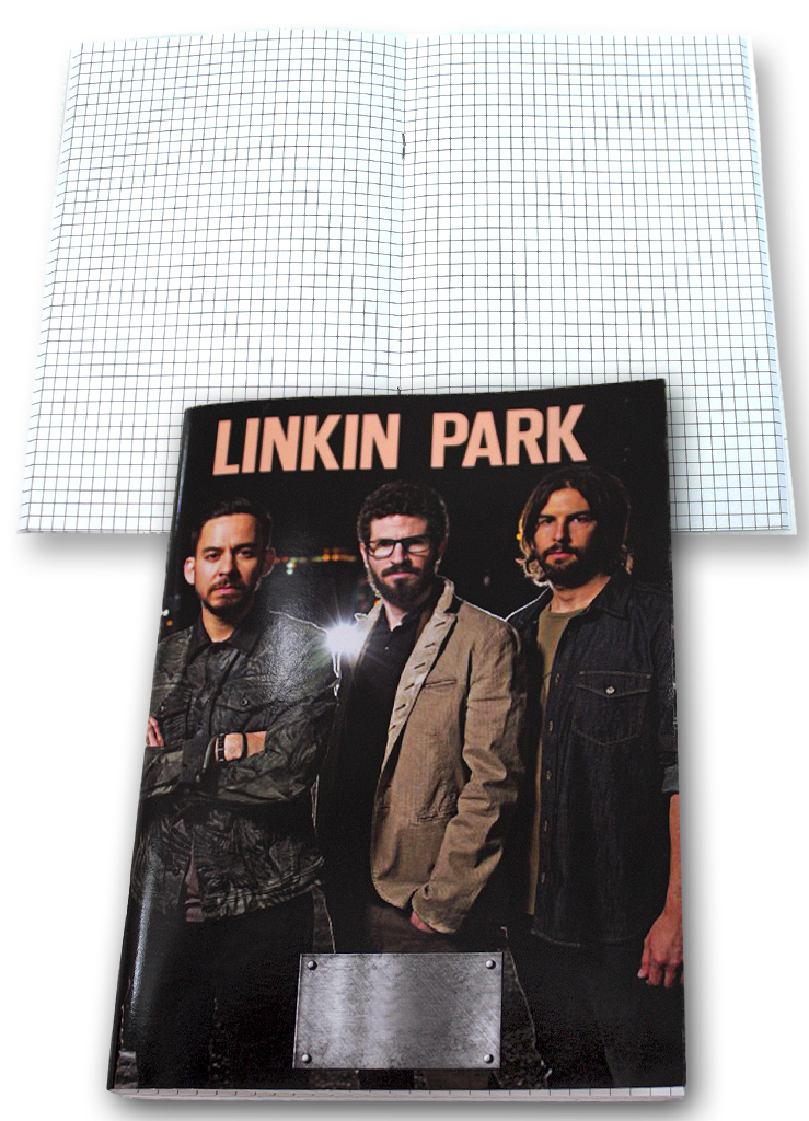 Тетрадь RockMerch Linkin Park - фото 2 - rockbunker.ru