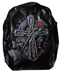Сумка Келтский крест и роза - фото 1 - rockbunker.ru
