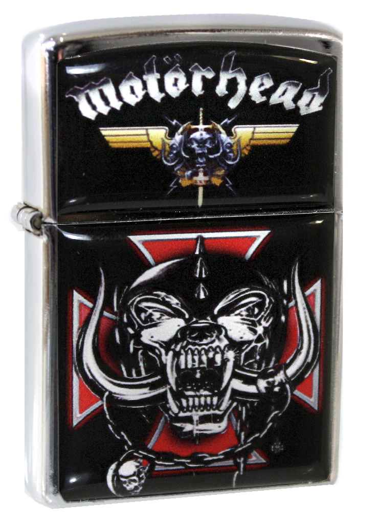 Зажигалка RockMerch Motorhead - фото 1 - rockbunker.ru