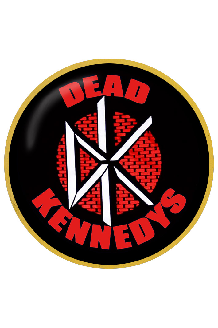 Значок RockMerch Dead Kennedys круглый - фото 1 - rockbunker.ru