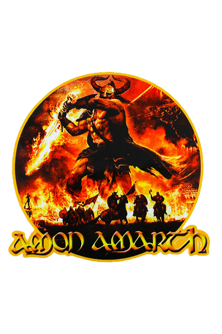 Наклейка-стикер Rock Merch Amon Amarth - фото 1 - rockbunker.ru