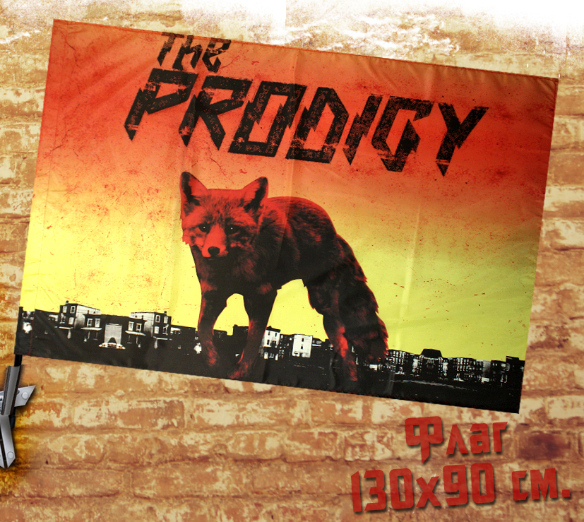 Флаг The Prodigy The Day Is My Enemy - фото 1 - rockbunker.ru