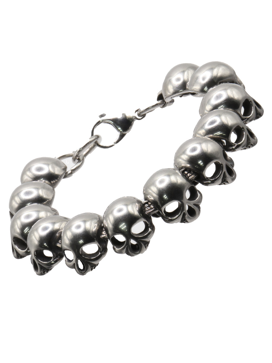 Браслет Черепа - фото 1 - rockbunker.ru