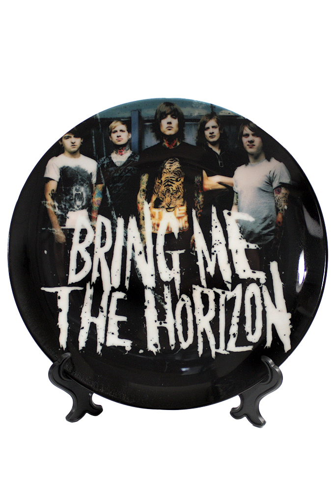 Тарелка Bring Me the Horizon - фото 1 - rockbunker.ru