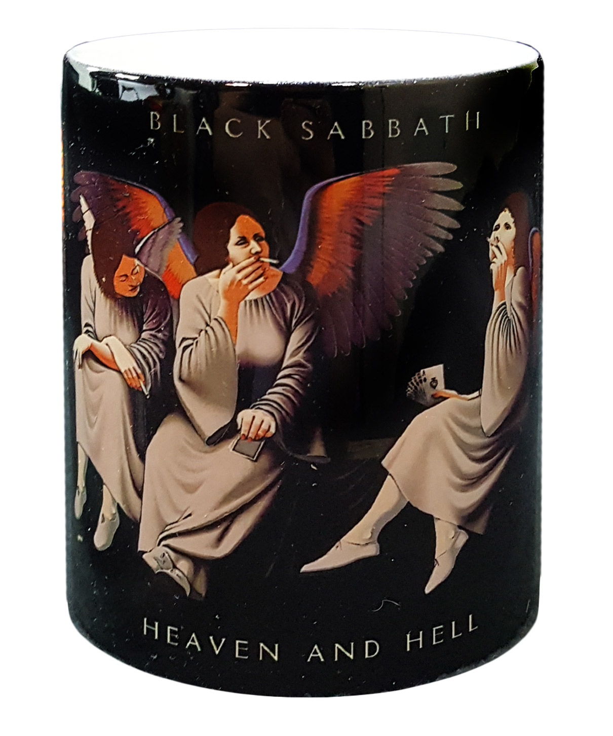 Кружка Black Sabbath Heaven and Hell - фото 1 - rockbunker.ru