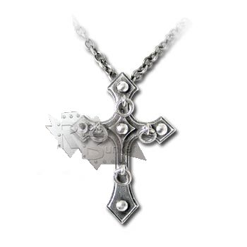 Кулон Alchemy Gothic P491 Heretics Cross - фото 1 - rockbunker.ru