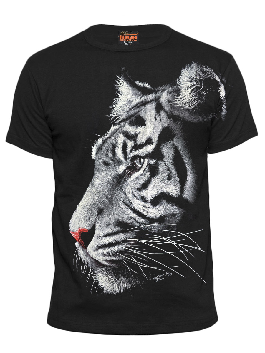 Футболка Rock Chang White Tiger - фото 1 - rockbunker.ru