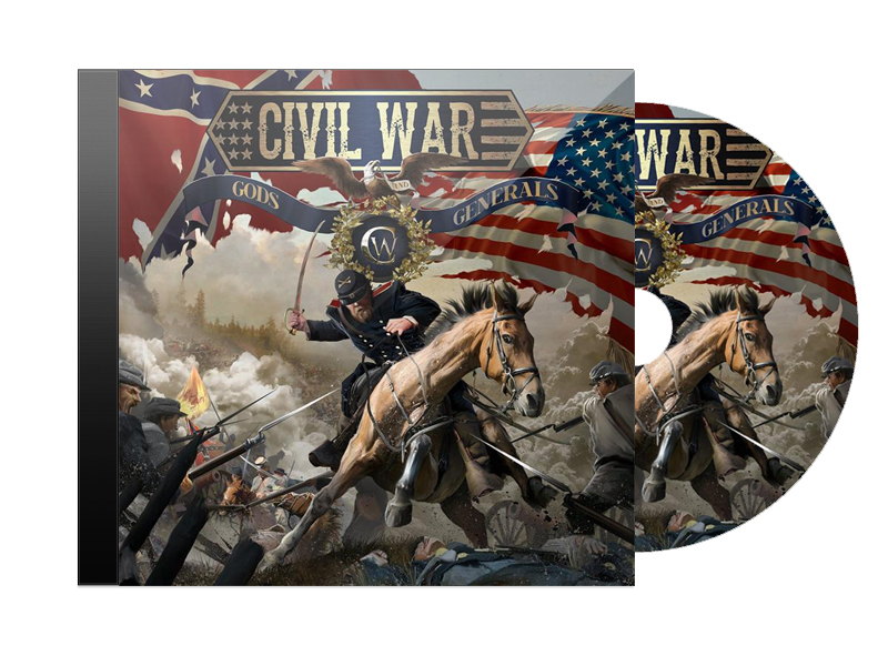 CD Диск Civil War Gods and Generals - фото 1 - rockbunker.ru