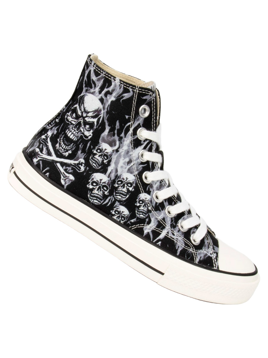 Кеды Triggerix 8 блоков Skull - фото 2 - rockbunker.ru