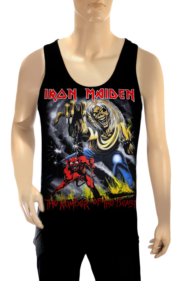 Майка Iron Maiden - фото 1 - rockbunker.ru