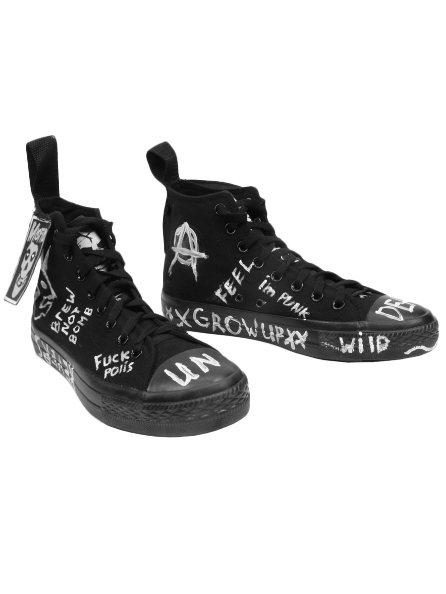 Кастомные кеды Converse Anarchy - фото 1 - rockbunker.ru