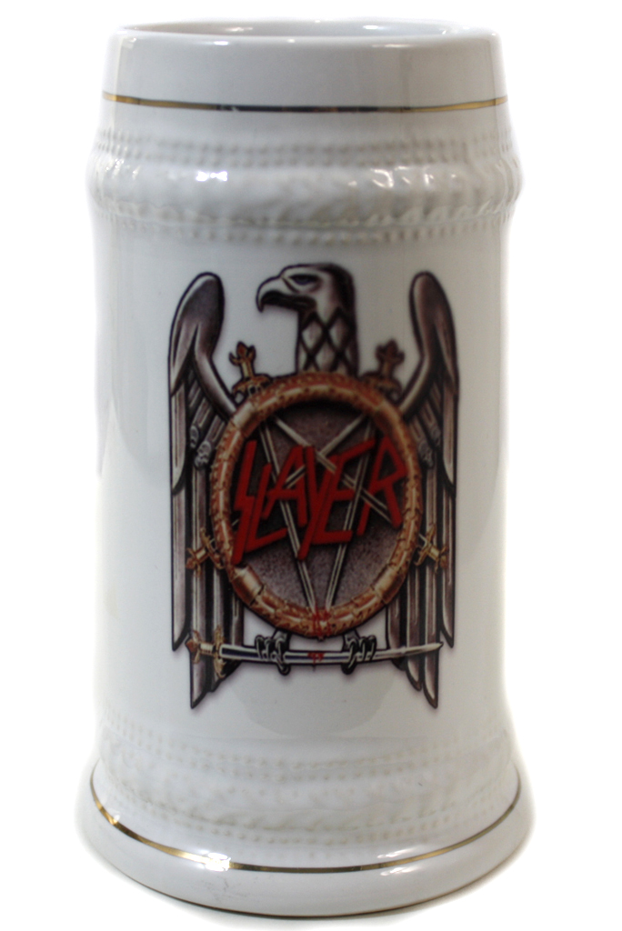 Кружка пивная Slayer - фото 1 - rockbunker.ru