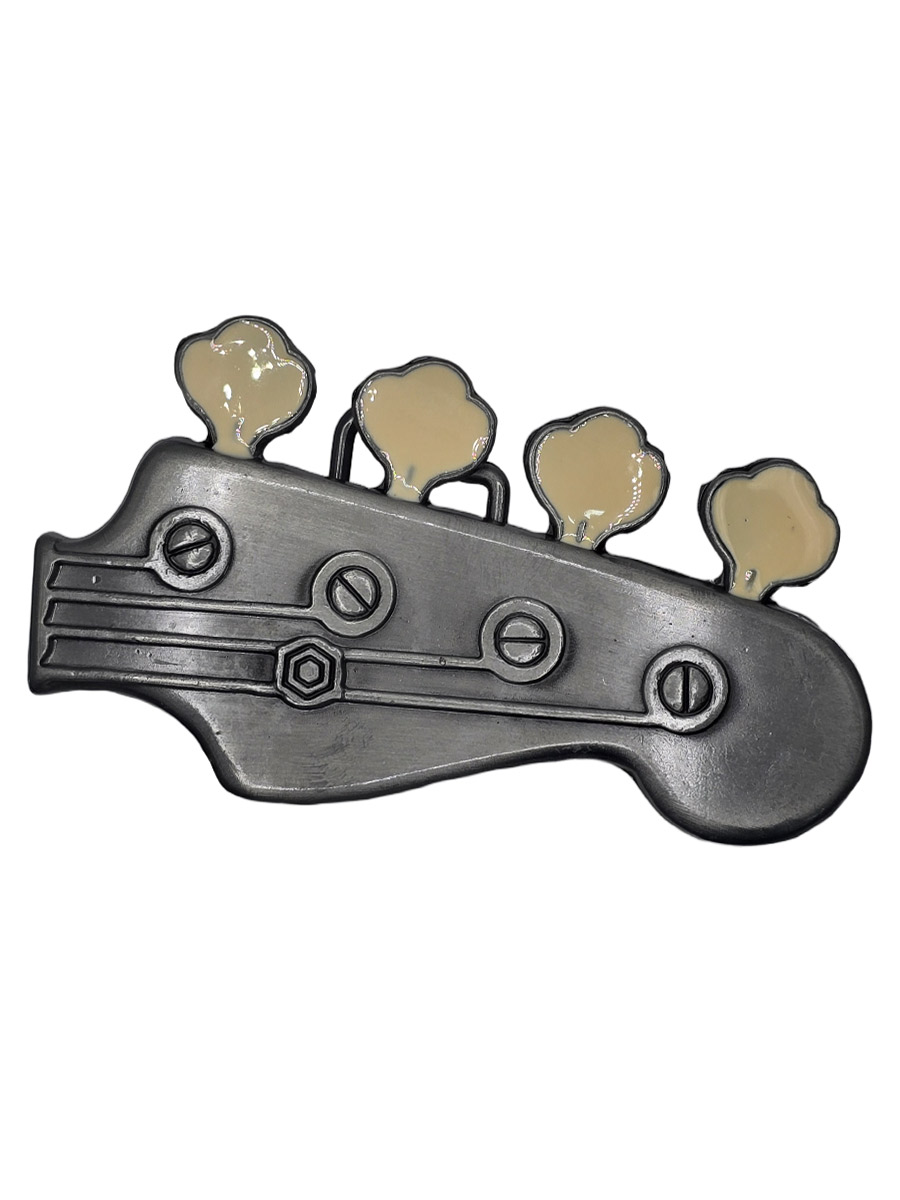 Пряжка Голова Гитарного Грифа - фото 1 - rockbunker.ru