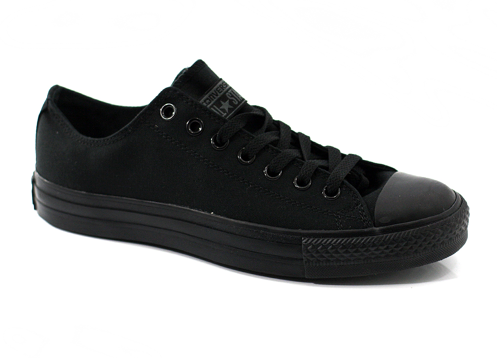 Кеды Converse All Star Black 7 блоков черные - фото 1 - rockbunker.ru