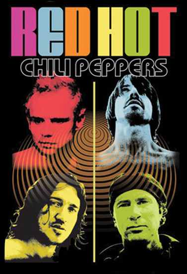 Магнит RockMerch Red Hot Chili Peppers - фото 1 - rockbunker.ru