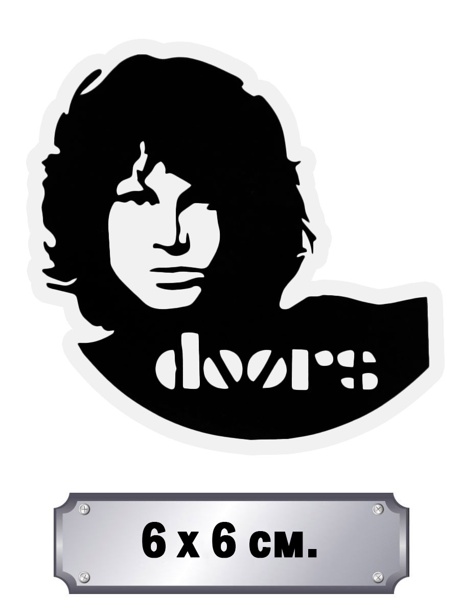 Стикер The Doors - фото 1 - rockbunker.ru
