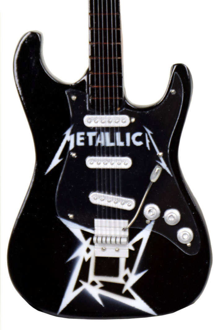 Сувенирная копия гитары Metallica - фото 2 - rockbunker.ru