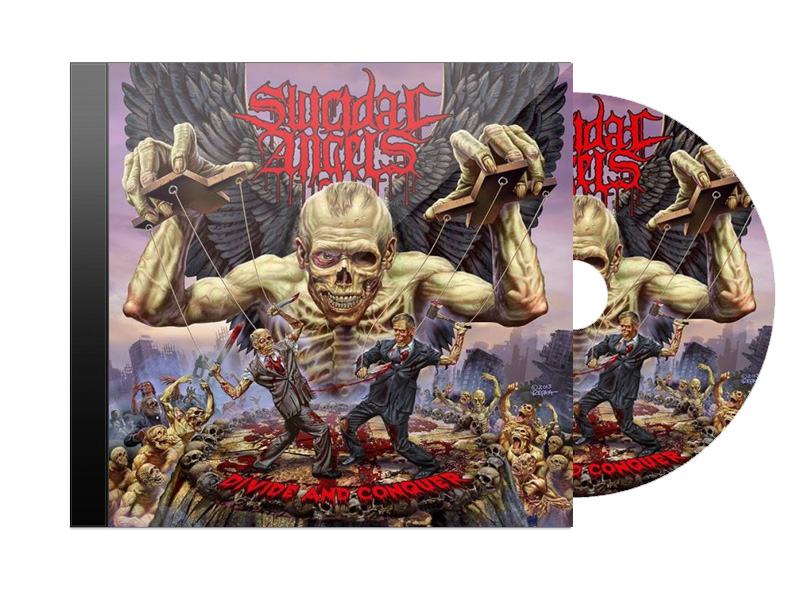 CD Диск Suicidal Angels Divide and conquer - фото 1 - rockbunker.ru