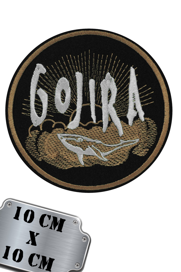 Нашивка Gojira - фото 1 - rockbunker.ru