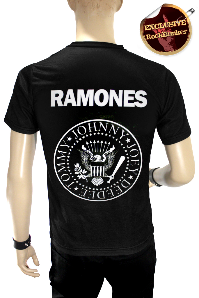 Футболка RockBunker Ramones - фото 2 - rockbunker.ru