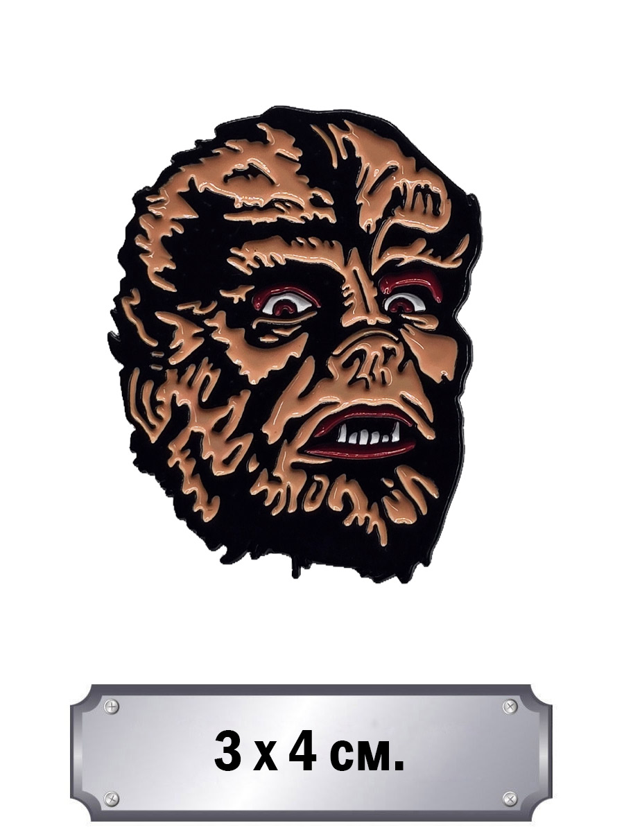 Значок Человек-Волк - фото 1 - rockbunker.ru