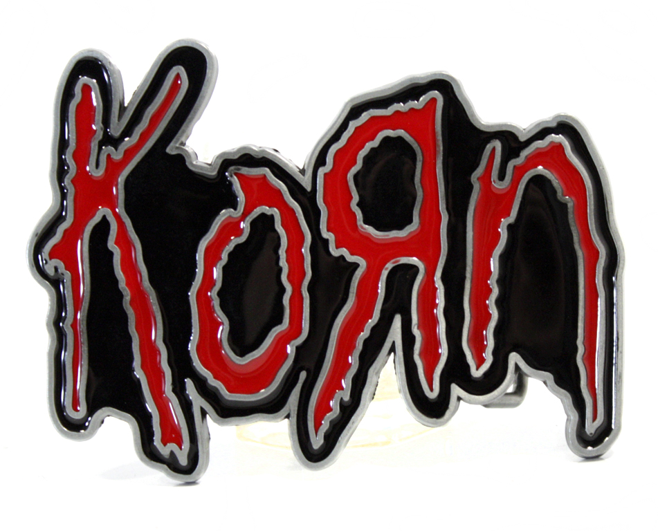 Пряжка Korn - фото 1 - rockbunker.ru