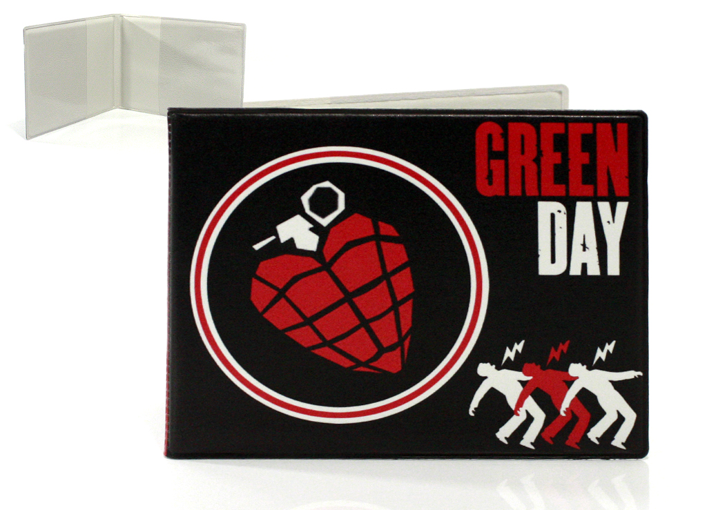 Обложка RockMerch Green Day для студенческого билета - фото 1 - rockbunker.ru