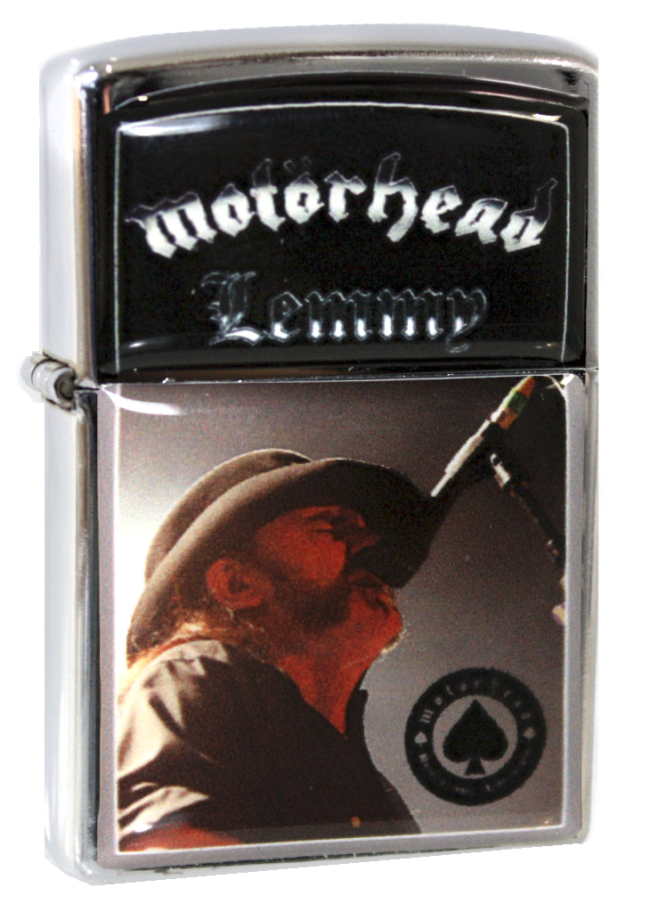 Зажигалка RockMerch Motorhead Lemmy - фото 1 - rockbunker.ru