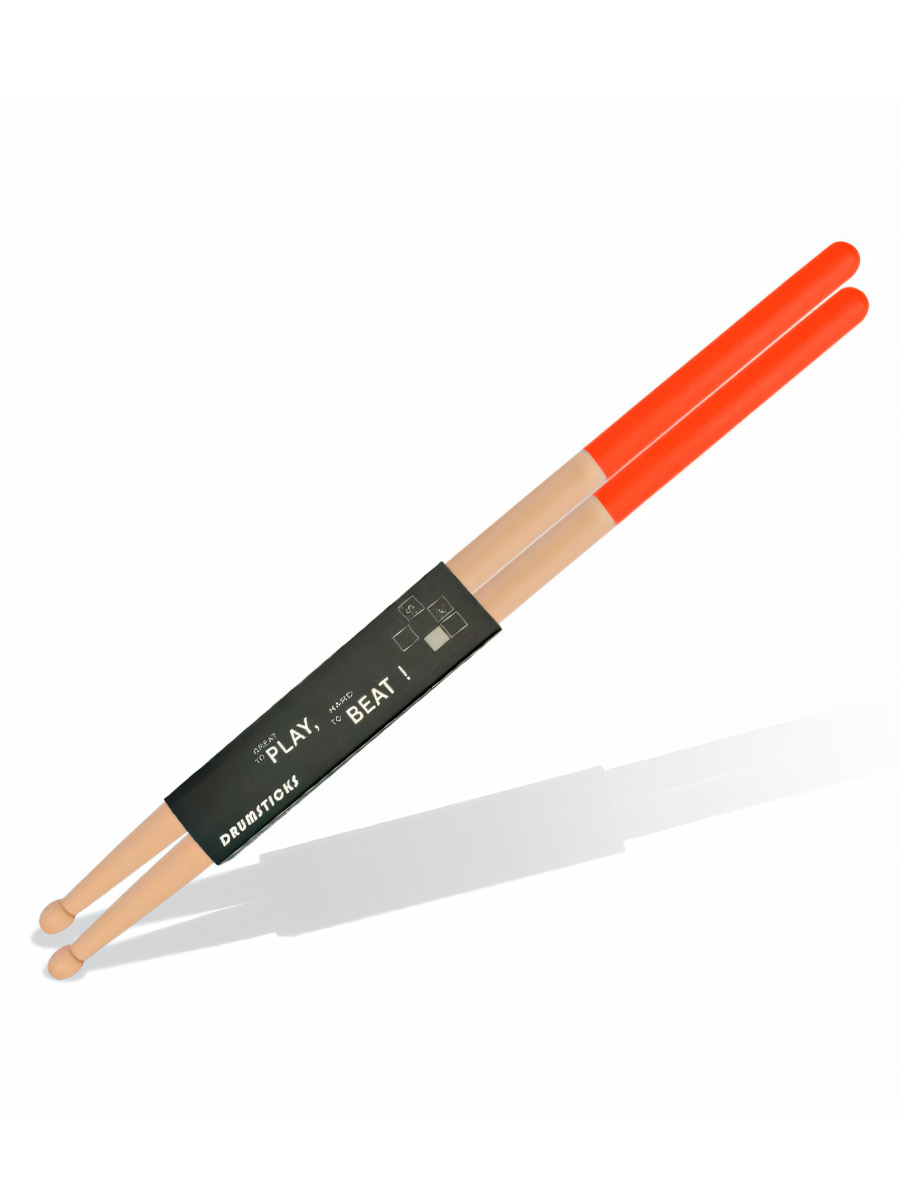 Барабанные палочки Moboog Красные  - фото 1 - rockbunker.ru