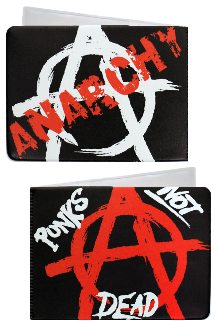 Обложка RockMerch Anarchy для студенческого билета - фото 1 - rockbunker.ru