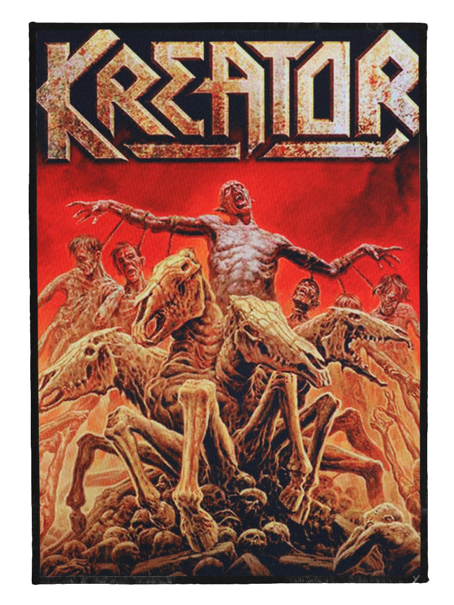 Нашивка на спину RockMerch Kreator - фото 1 - rockbunker.ru