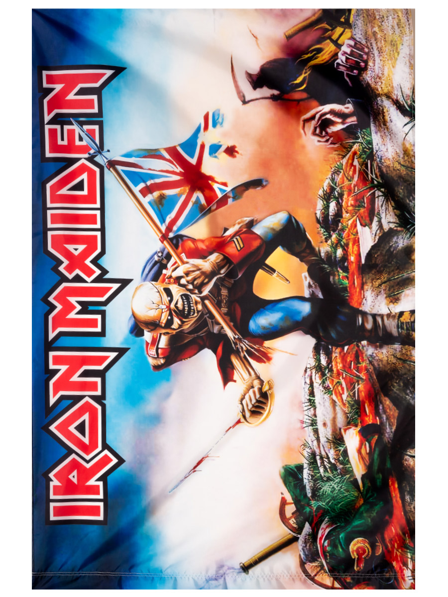 Флаг Iron Maiden - фото 1 - rockbunker.ru