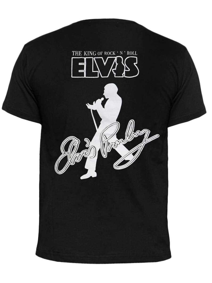 Футболка Rock Tees Elvis Presley - фото 2 - rockbunker.ru