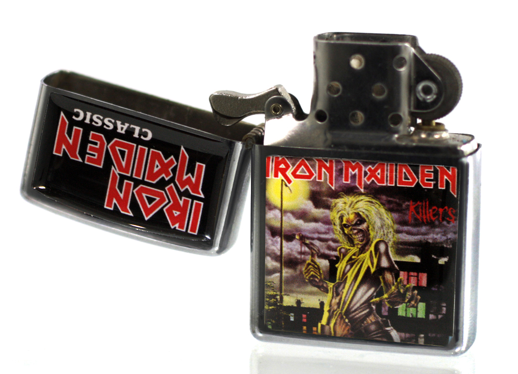 Зажигалка RockMerch Iron Maiden Killers - фото 2 - rockbunker.ru