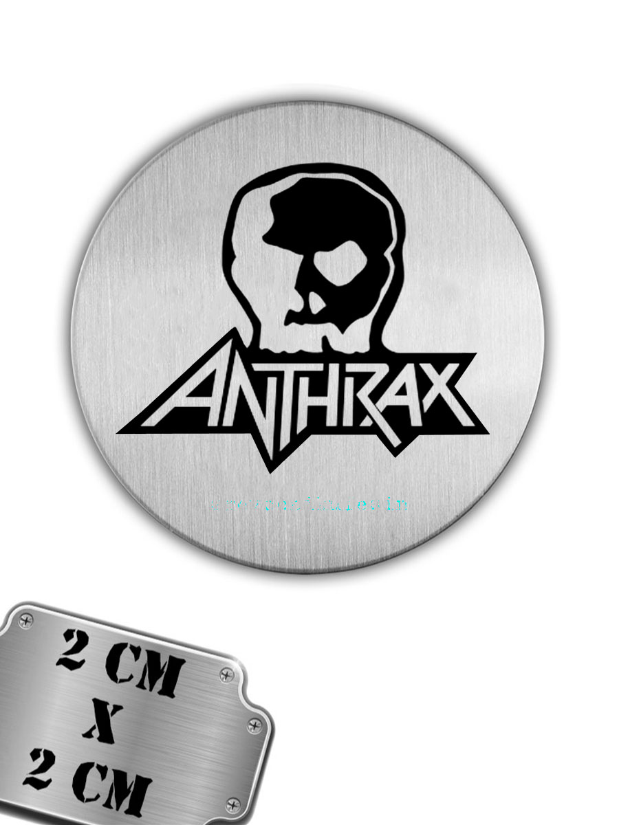 Значок-пин Anthrax - фото 1 - rockbunker.ru