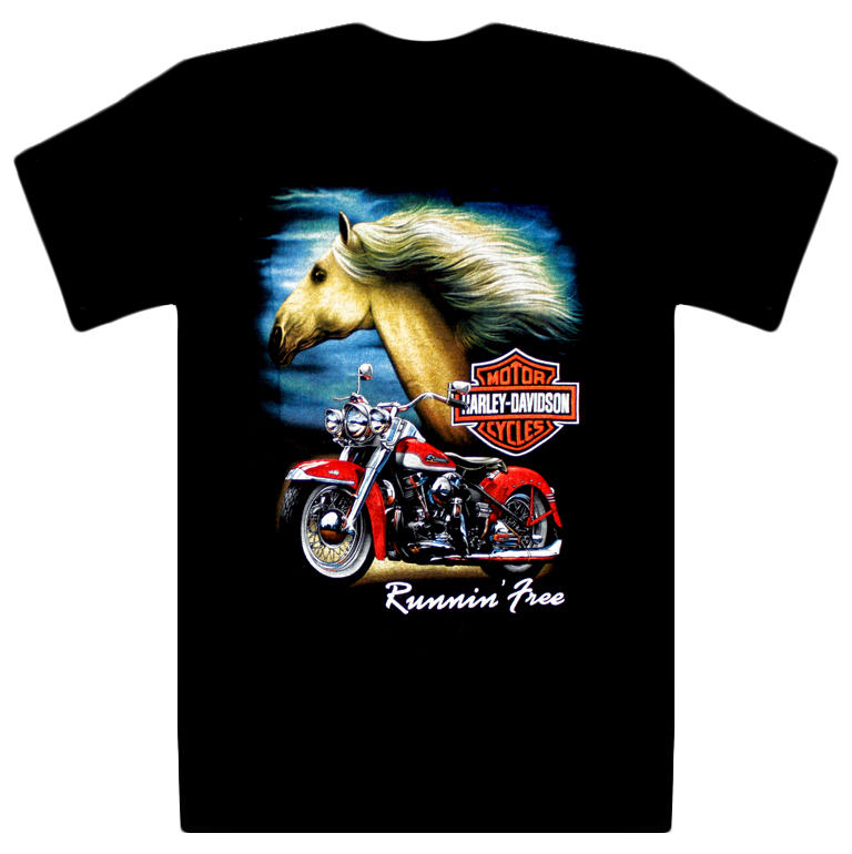 Футболка Harley-Davidson Runnin Free - фото 1 - rockbunker.ru