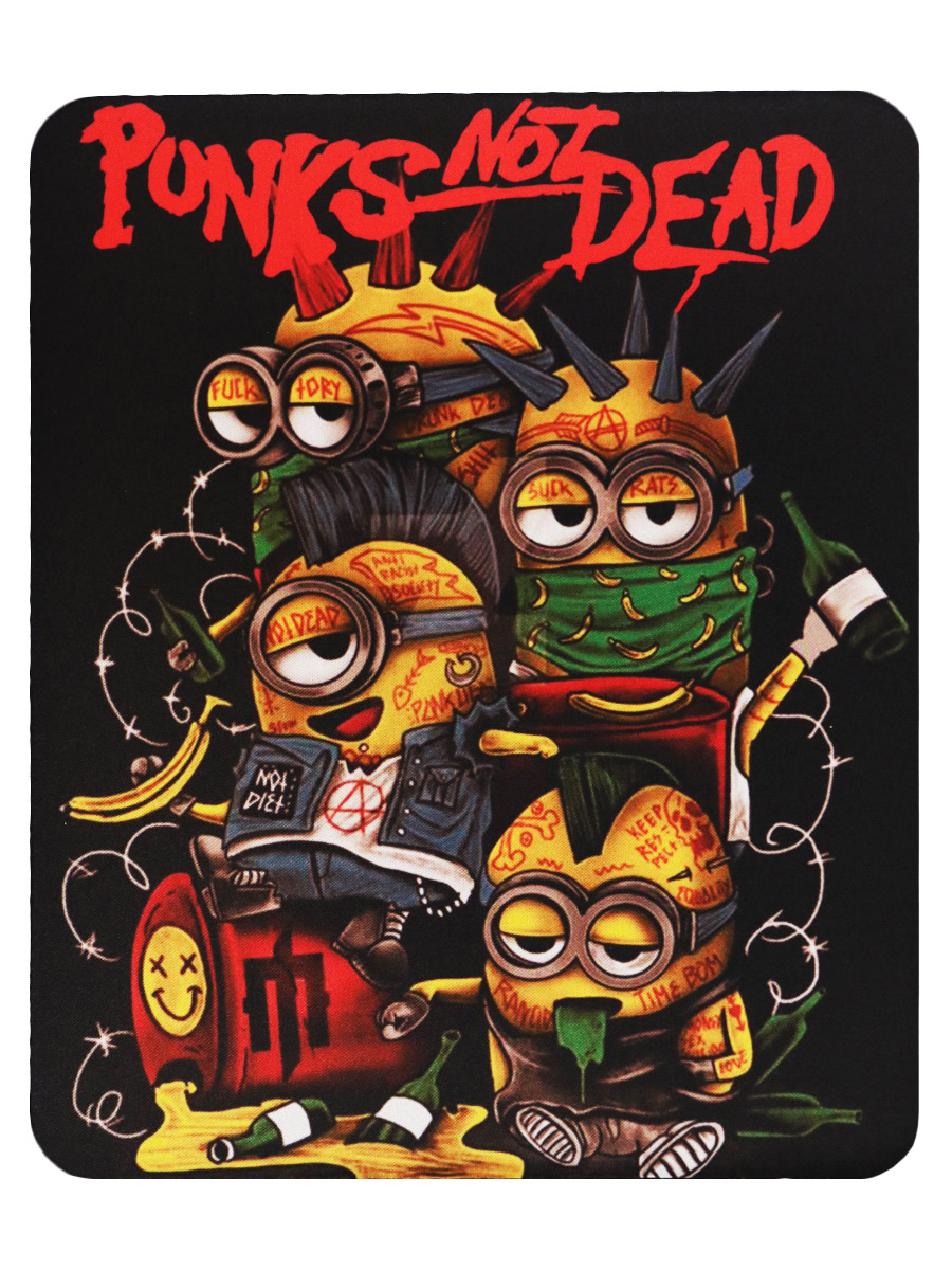 Коврик для мыши RockMerch Punks Not Dead - фото 1 - rockbunker.ru