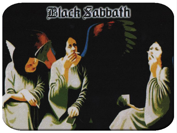 Коврик для мыши Black Sabbath - фото 1 - rockbunker.ru