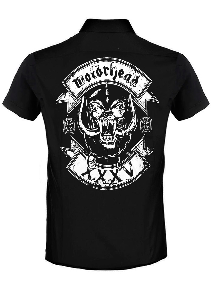 Рубашка Motorhead без рукавов - фото 2 - rockbunker.ru