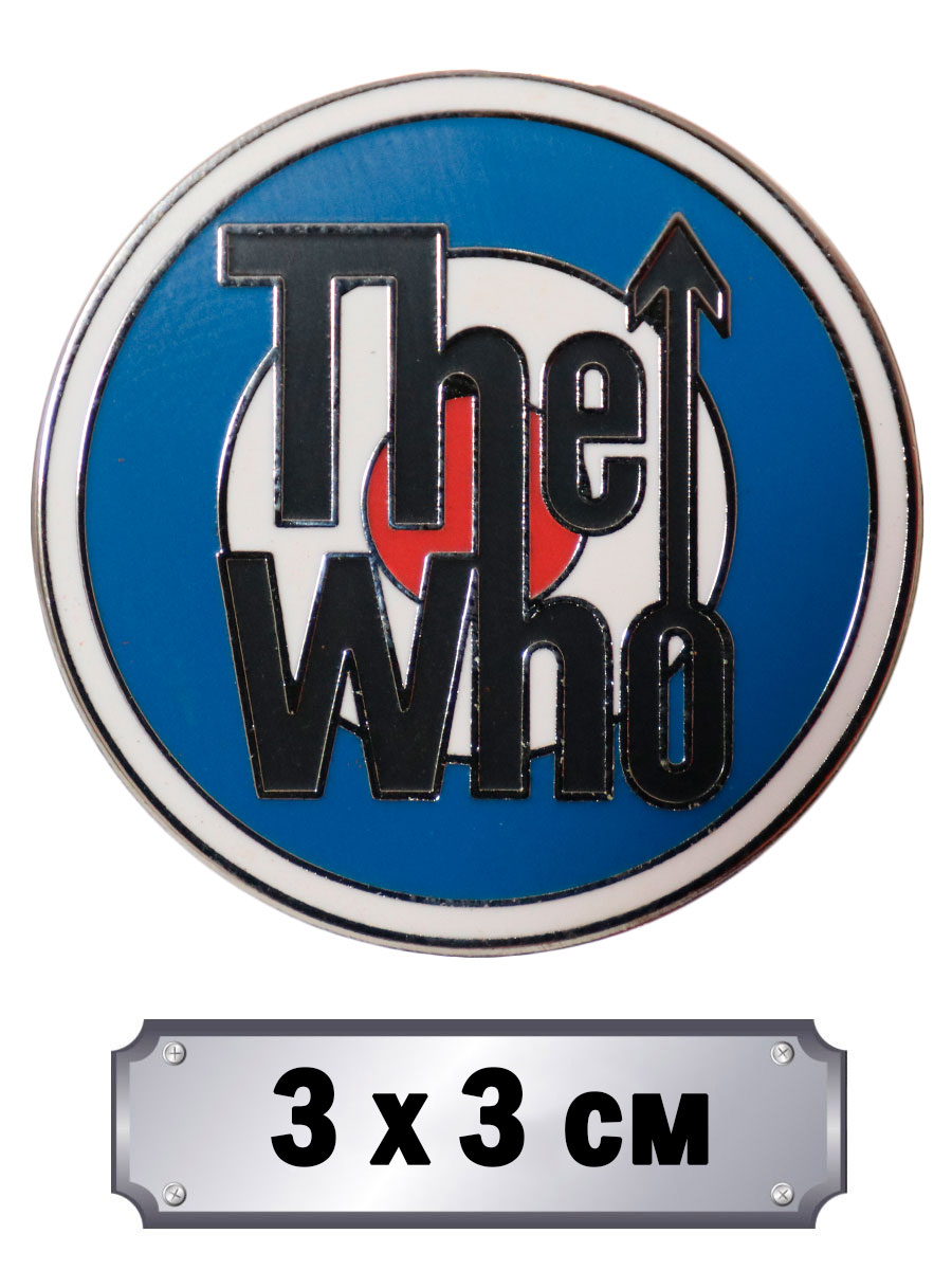 Значок The Who - фото 1 - rockbunker.ru
