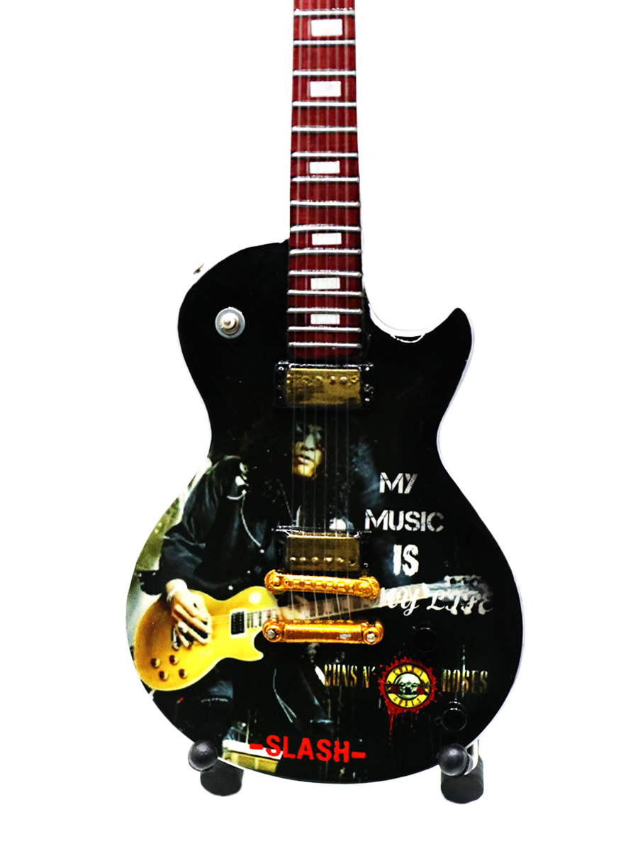 Сувенирная копия гитары Slash Les Paul  - фото 2 - rockbunker.ru