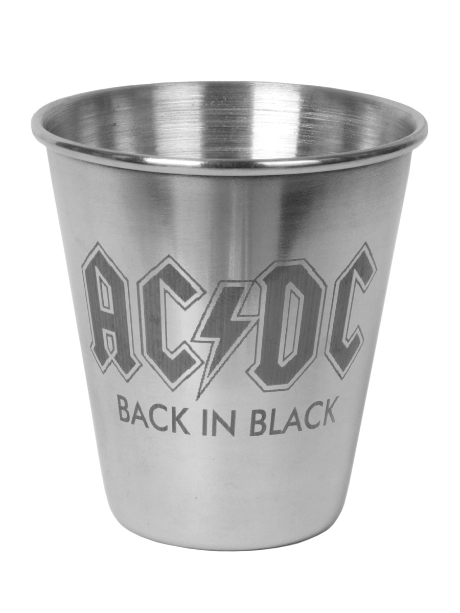 Набор стаканов походный RockMerch AC DC - фото 2 - rockbunker.ru